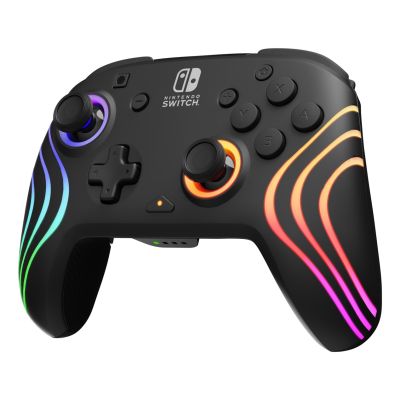 2. PDP Afterglow Wave Black USB-Gamepad (Analog/Digital) für Nintendo Switch, Nintendo Switch Lite und Nintendo Switch OLED