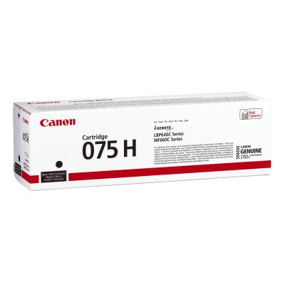 3. Canon 075 H Tonerkartusche, 1 Stück, Original Schwarz