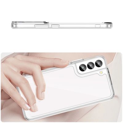 7. Outer Space Case für Samsung Galaxy S23+ Cover mit einem flexiblen transparenten Rahmen