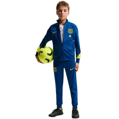 3. Kinder-Trainingsanzug Nike FC Barcelona Strike dunkelblau FZ1414 431