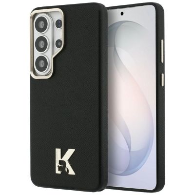 Karl Lagerfeld K Metal Logo MagSafe Hülle für Samsung Galaxy S26 Ultra - Schwarz