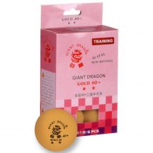 SMJ Gold Star Tischtennisbälle 6 Stück 8342