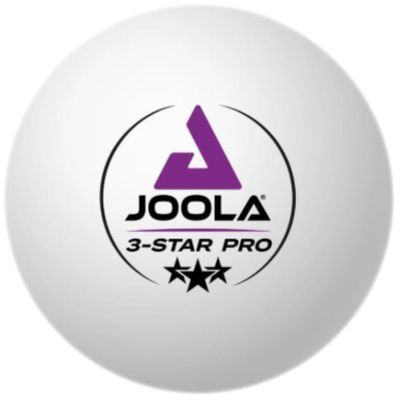 2. JOOLA PRO 3-STERNE-TISCHTENNISBÄLLE 24 STÜCK WEISS