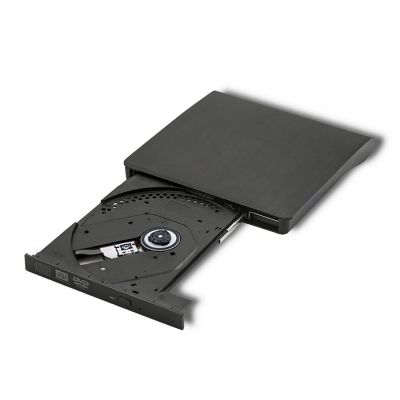 2. QOLTEC Externer DVD-RW-Recorder | USB 3.0 | Schwarz
