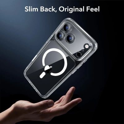 8. ESR Classic Hybrid MagSafe + Panzerglas-Set für iPhone 17 Pro - Klar