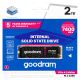 2. SSD GOODRAM PX700 M.2 PCIe 4x4 2TB (Einzelhandel)