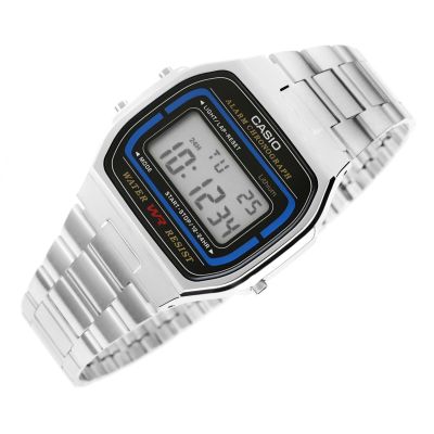 5. CASIO A164WA-1VES Unisex-Uhr
