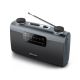 4. Muse M-058 R Tragbares Analoggerät Schwarz, Grau