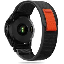 Tech-Protect Nylonband für Garmin Fenix ​​​​5/6/6 Pro/7 – Schwarz/Orange