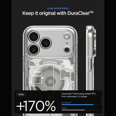 6. Spigen Ultra Hybrid MagSafe Zero One Hülle für iPhone 18 Pro Max / 17 Pro Max – Titan