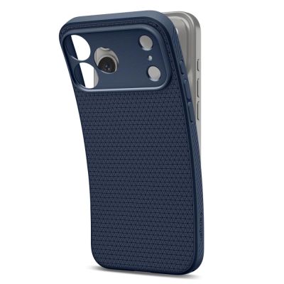 6. Spigen Liquid Air Case für iPhone 17 Pro Max - Blau