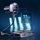 3. Joyroom Auto-Schnellladegerät 5x USB 6.2 A mit Verlängerungskabel schwarz (JR-CL03)