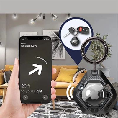 7. Tech-Protect Defense Case für Apple AirTag 1/2 - Schwarz