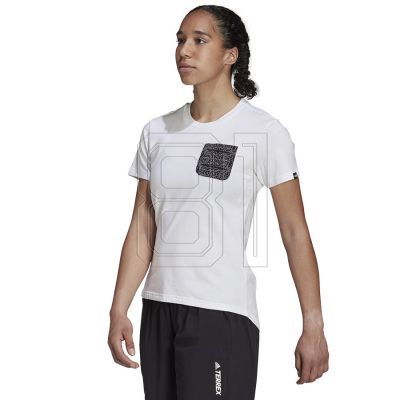 2. adidas TX Pocket Tee W GU8983