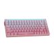16. HERO84 HE PINK+Gradient+Contour Tastatur mit Dragon King Schaltern RGB AULA