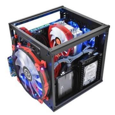 18. Thermaltake Core V1 CA-1B8-00S1WN-00 Gehäuse (Mini-ITX; schwarz)