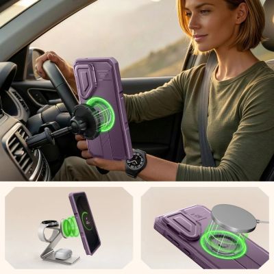 4. Tech-Protect Kevlar MagSafe 2er-Set Schutzhülle für Samsung Galaxy S26 Ultra – Schwarz