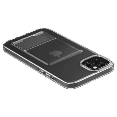 5. Spigen Crystal Slot Hülle für iPhone 15 Plus – transparent