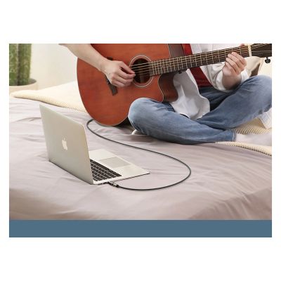 7. Ugreen Adapter 3,5-mm-Audioadapter (männlich) auf 6,35-mm-Miniklinke (weiblich) grau (AV168)