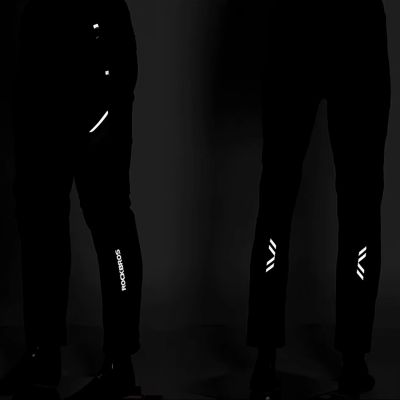 10. Winddichte Radsporthose Rockbros Patrol, Größe L - Schwarz