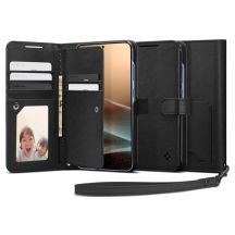 Spigen Wallet "S" Hülle für Samsung Galaxy S25+ - Schwarz