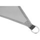 12. Garten-Sonnensegel Dreieck 2x2x3m Grau