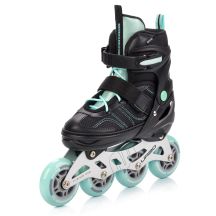 Meteor M 34-37 Urbo Rollschuhe Schwarz/Mint