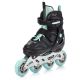 Meteor M 34-37 Urbo Rollschuhe Schwarz/Mint
