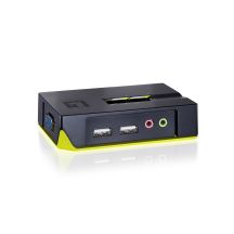 LevelOne KVM-0221 KVM-Switch Schwarz, Grün