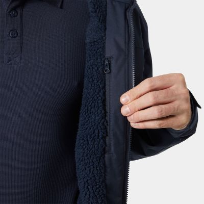4. Helly Hansen Herren-Kapuzenjacke mit Fleece-Futter 34526 597