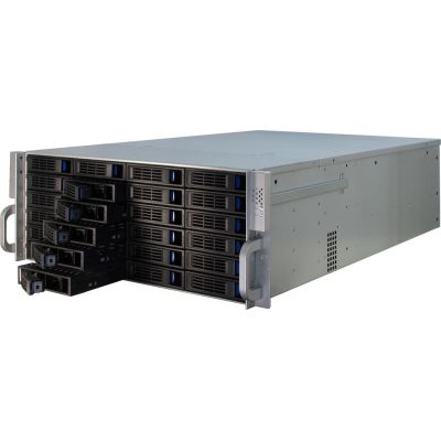 5. Inter-Tech 4U-4424 Rack Schwarz, Silber