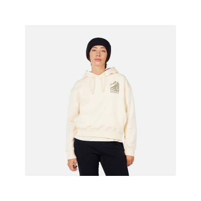 Damen-Sweatshirt ROSSIGNOL W WATERFALL H RELAX SWEATSHIRT weiß