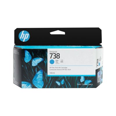 HP 738 Cyan Tintenpatrone 130 ml
