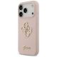 2. Guess Silikonhülle mit großem 4G-Schriftzug für iPhone 17 Pro – Pink