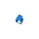 RJ45-Steckerverriegelung gegen unbefugtes Herausziehen, blau (24er-Packung + Schlüssel) ALANTEC