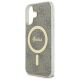 6. Guess IML 4G MagSafe Hülle für iPhone 16 Plus – Braun