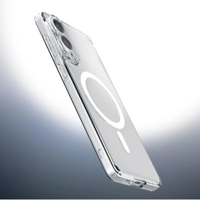8. Spigen Ultra Hybrid Mag Case mit MagSafe für Samsung Galaxy S25 Edge - Transparent