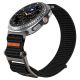 10. Spigen DuraPro Flex Armband für Samsung Galaxy Watch 40/44/46 mm - Schwarz