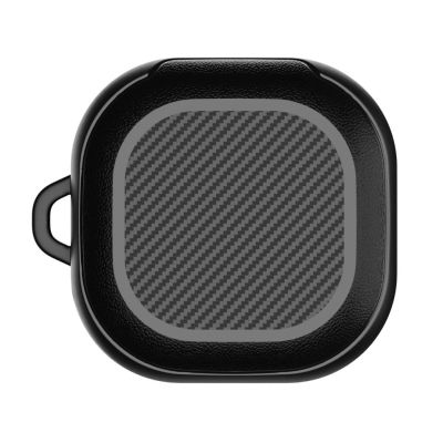 2. Tech-Protect Rough Carbon Case für Samsung Galaxy Buds FE / 2 Pro / 2 / Live / Pro – Schwarz