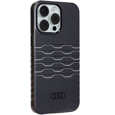 6. Audi IML MagSafe Hülle für iPhone 15 Pro Max - Schwarz