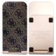 4. Guess 4G Pattern MagSafe faltbares 2in1 15W induktives Ladegerät – Braun