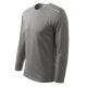 Mafini Langarm T-Shirt M MLI-11212 dunkelgrau meliert