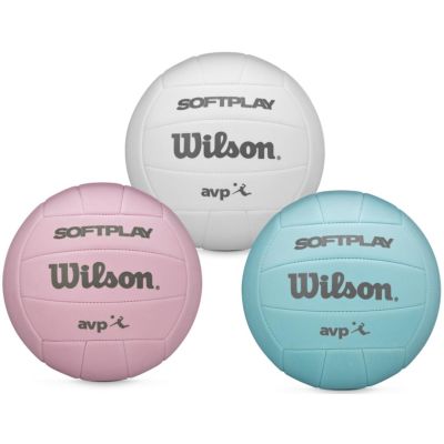 5. WILSON AVP SOFTPLAY BLUE VOLLEYBALL