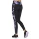 2. Skechers GO Stretch Winter Bloom Leggings LG5-BLVP Schwarz XS