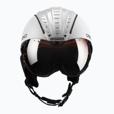 11. CASCO SP-2 Carbonic Vis Helm weiß S52-54