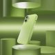 7. Puro Icon Mag Pro Flüssigsilikonhülle für iPhone 17, MagSafe-kompatibel, mit Kameraschutz und Aluminiumknöpfen – Grün