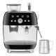 3. Smeg EGF03BLEU Kaffeemaschine, manuelle Espressomaschine, 2,4 l