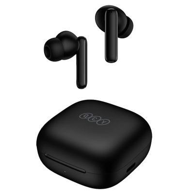 2. QCY T13 In-Ear-Kopfhörer mit ANC, IPX5, Bluetooth 5.3 – Schwarz