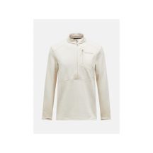 Peak Performance M Trail Polartec Sweatshirt mit halbem Reißverschluss in Beige