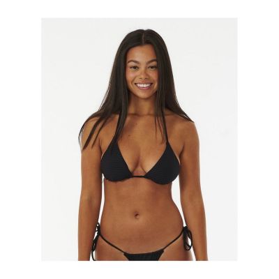 RIP CURL Premium Surf D-DD Sliding Tri Swim Bra Schwarz